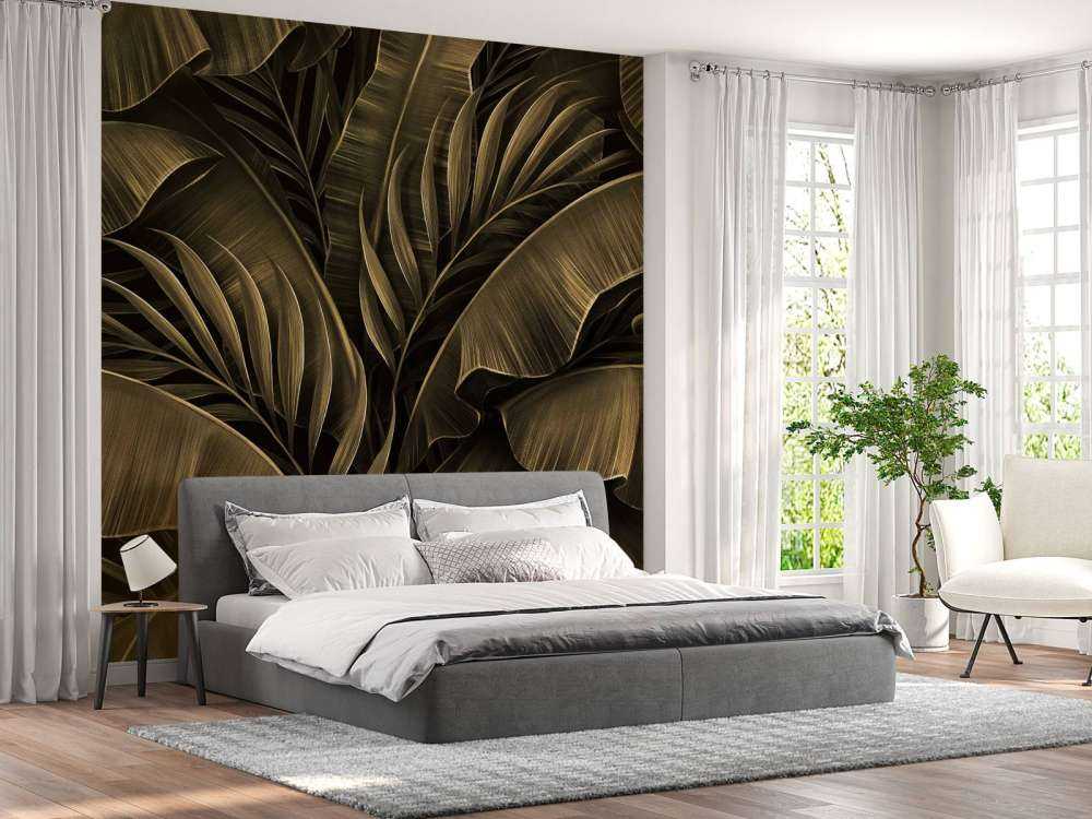 Banan og palmeblader