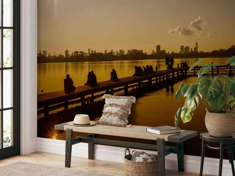 Slapp av på Kralingse Plas i Rotterdam