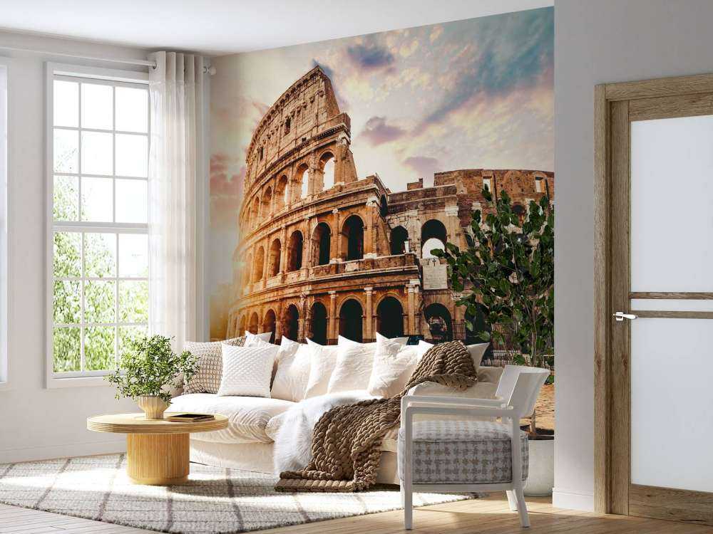 Soloppgang ved Colosseum