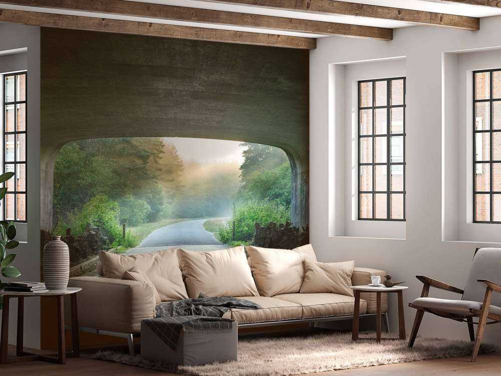 Sol på enden av en tunnel