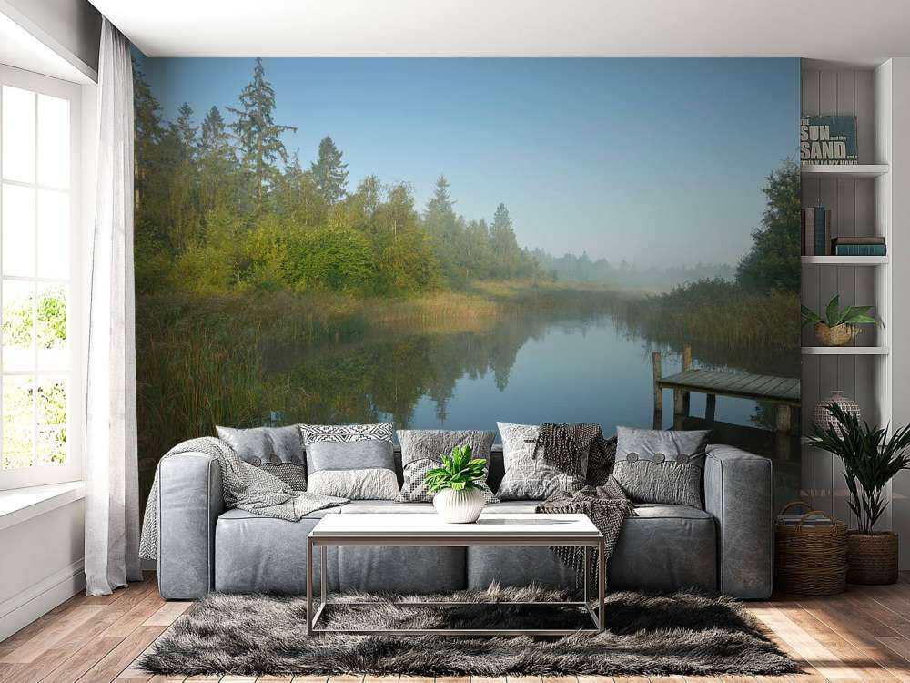 tretillatelse i skogen