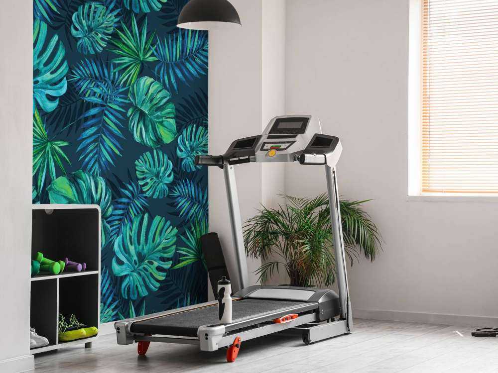 Tropiske akvarellplanter