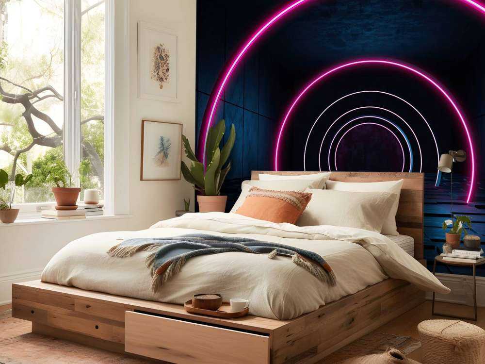 Moderne futuristisk korridor