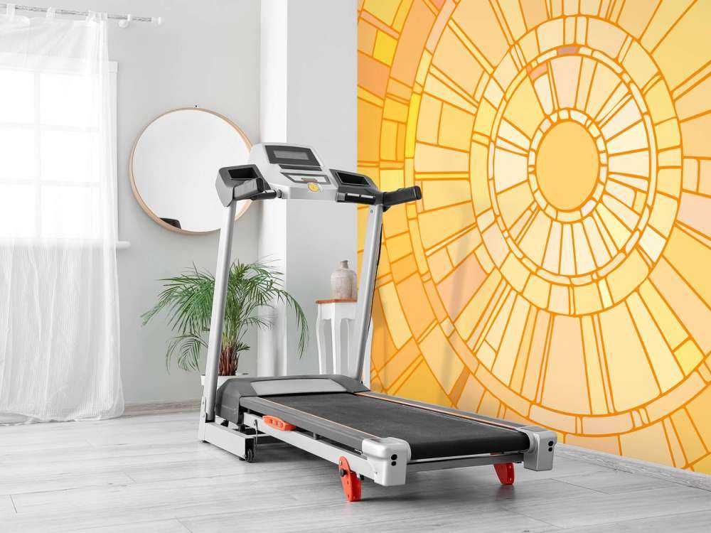 Solstråler mosaikk