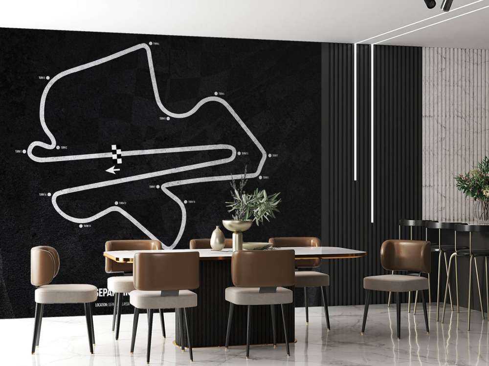 Formel 1-bane - Sepang International Circuit - Malaysia