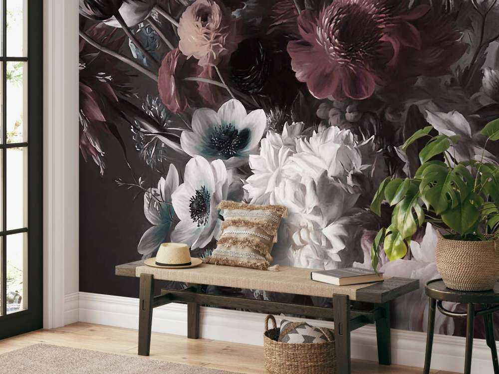 Stor buket med anemoner Orange