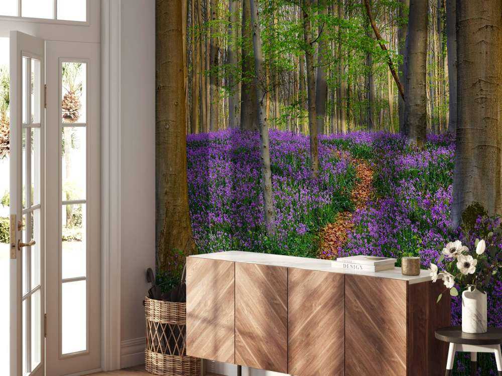 Flot sti gennem skoven