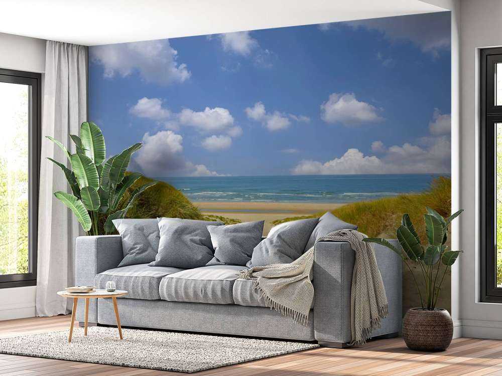 Indgang til stranden fra klitterne