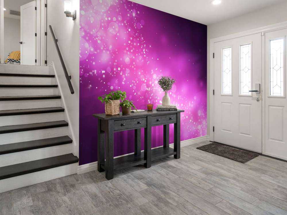 Lyserød glitter glimmer