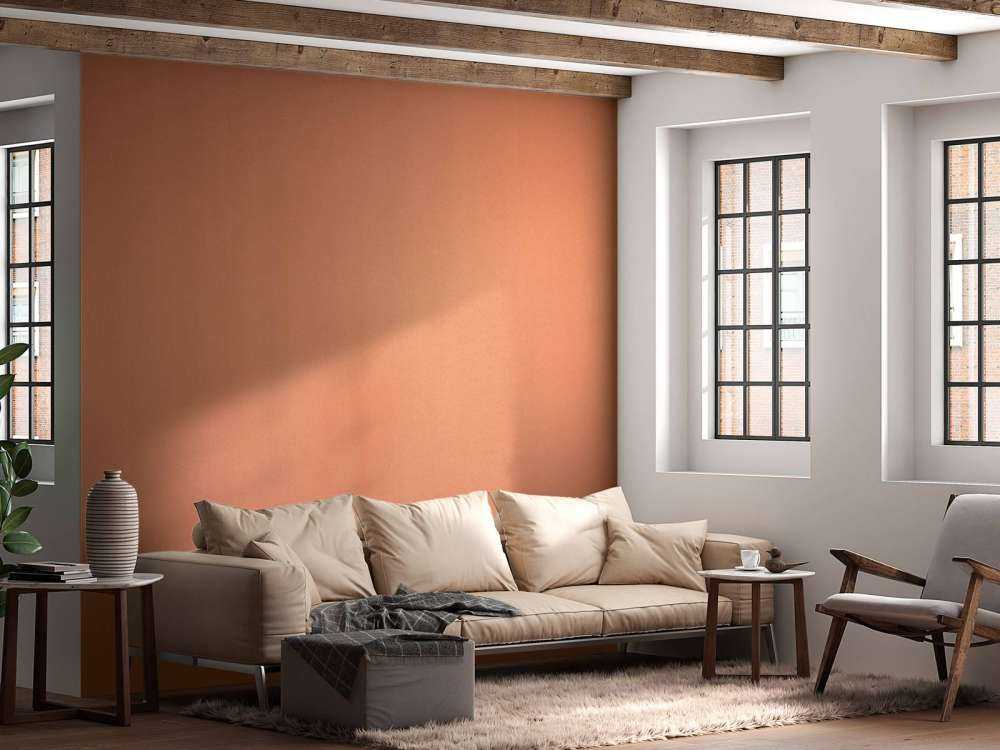 Beton i terracottafarve