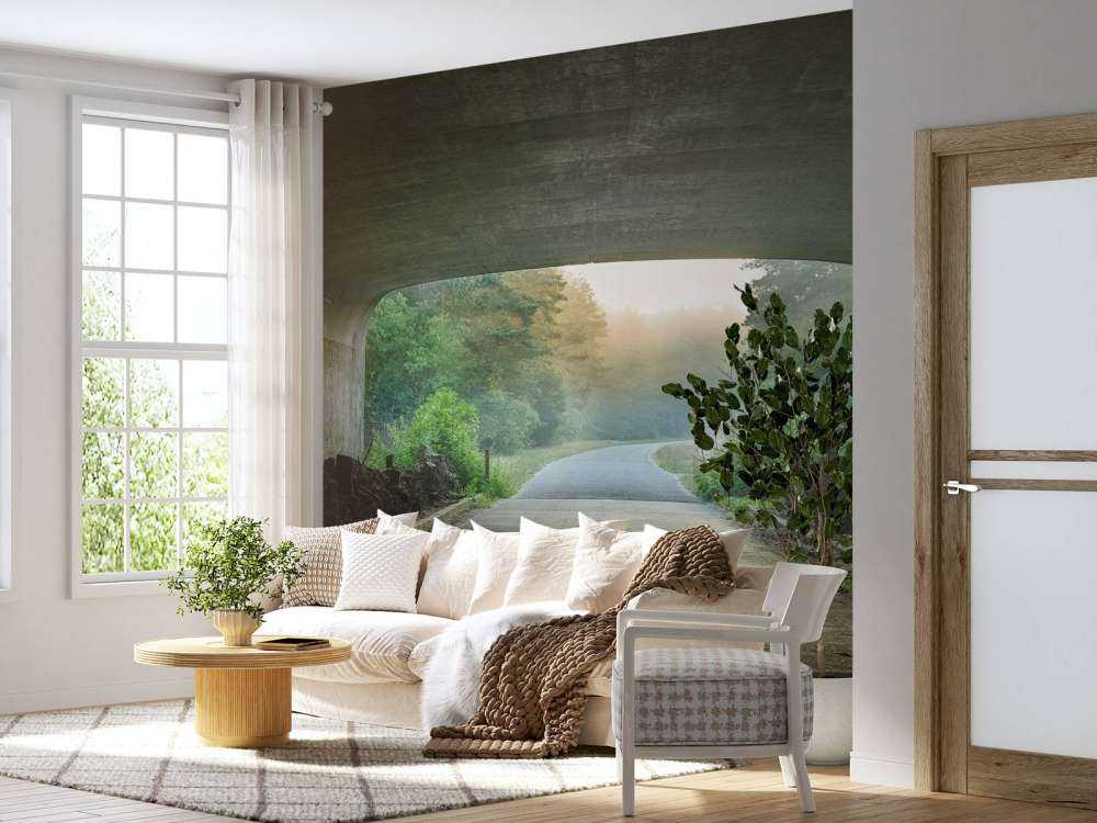 Sol i slutningen af __en tunnel