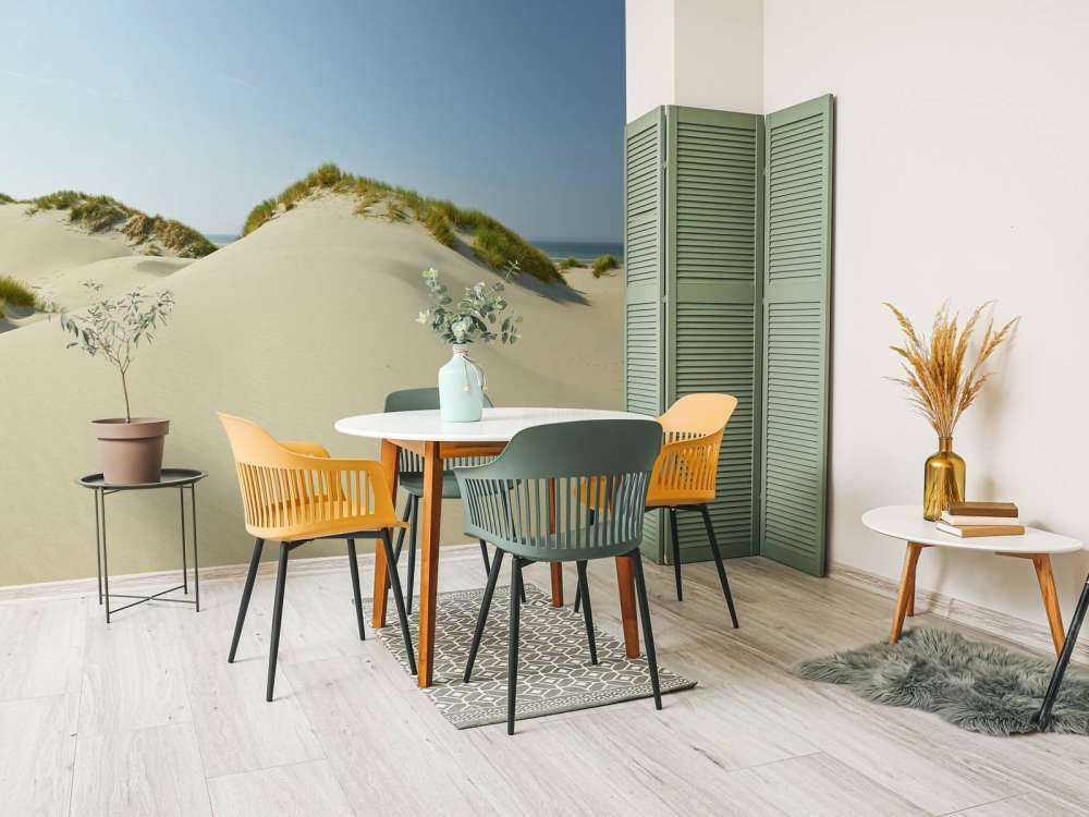 Klitter på stranden