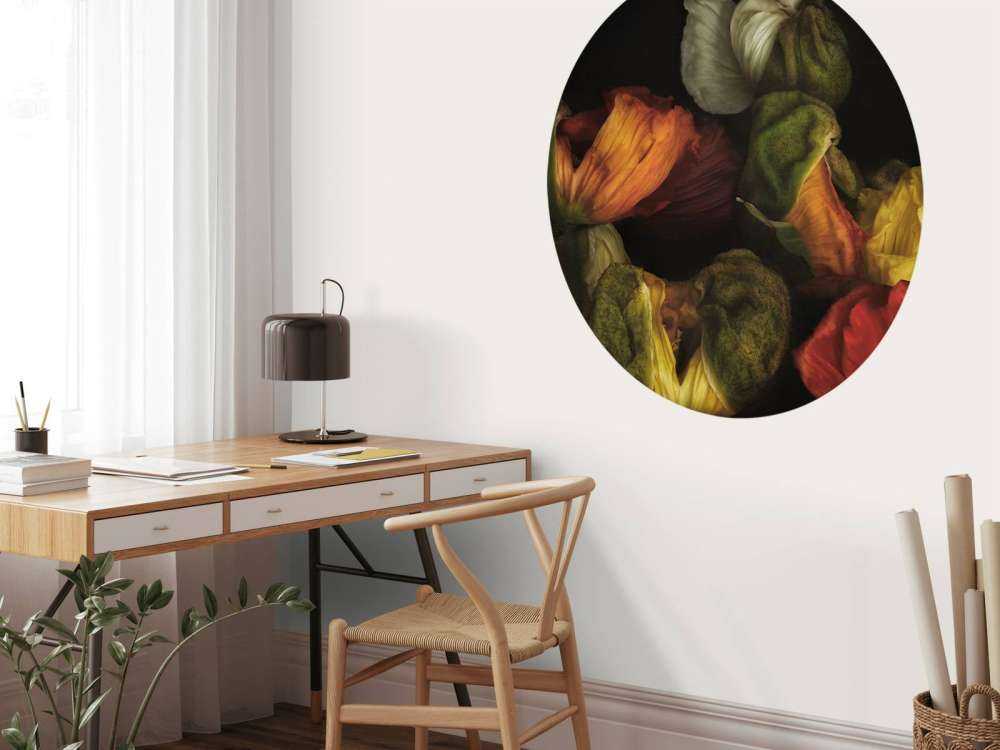 Sammensatte spirende valmuer