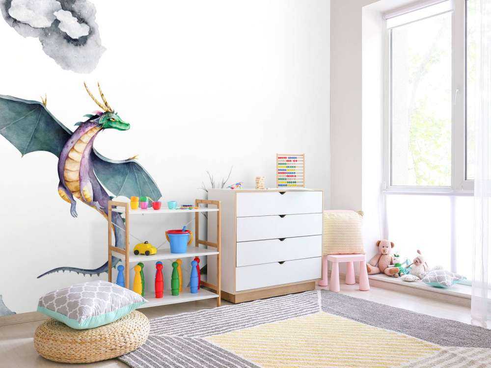 Akvarel drage i akvarel