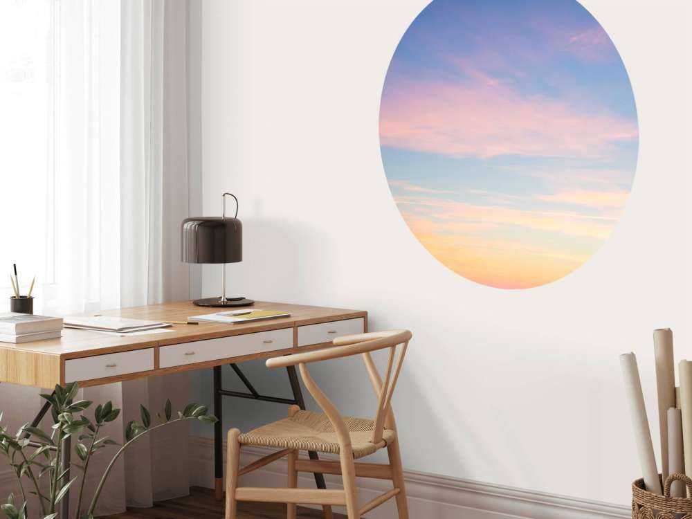 Himmel med bløde farver