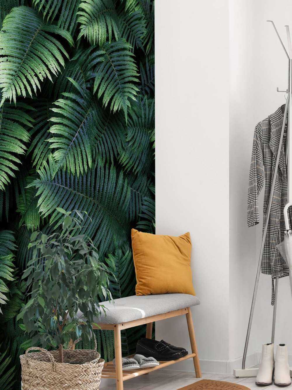Stora palmblad