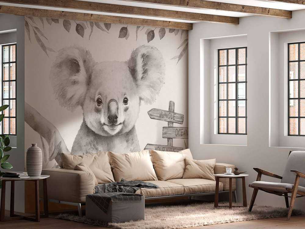 Koalaunge i djungeln beige