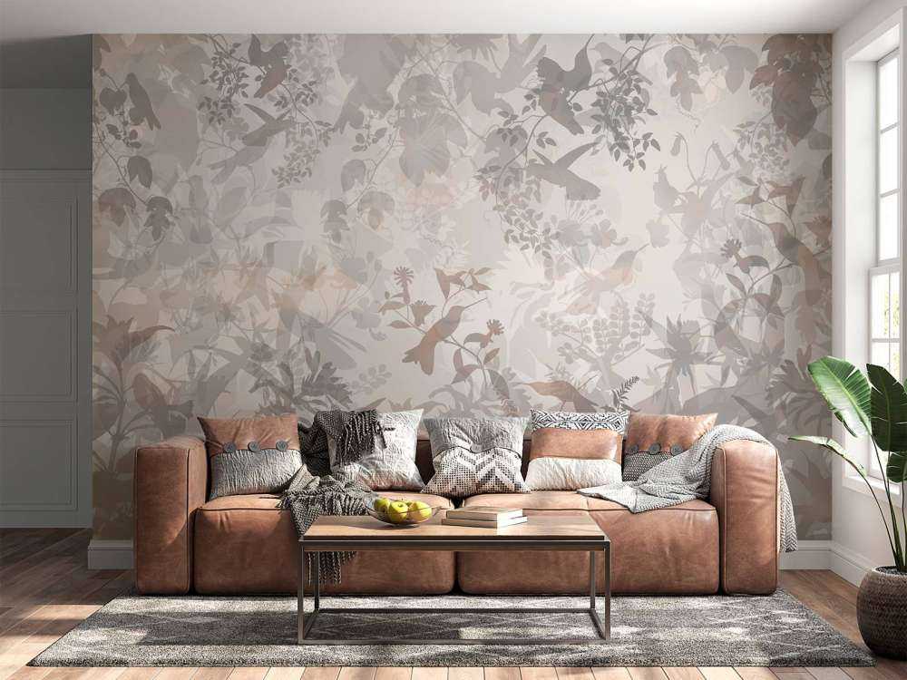 Trädgårdssymfoni i brunt