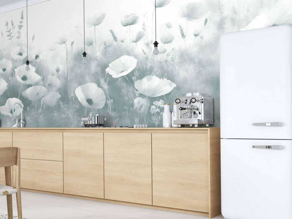 Vildblomsdans - mörkgrön