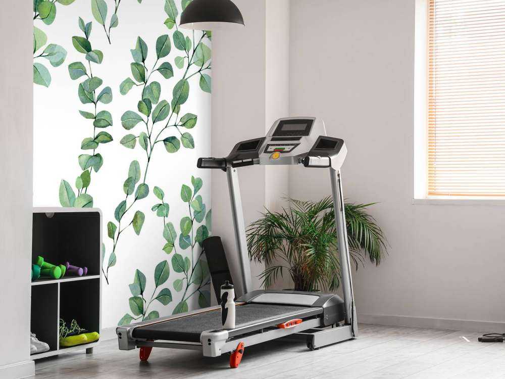 Akvarell blad och grenar