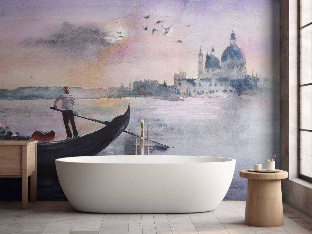 Venedig i akvarell