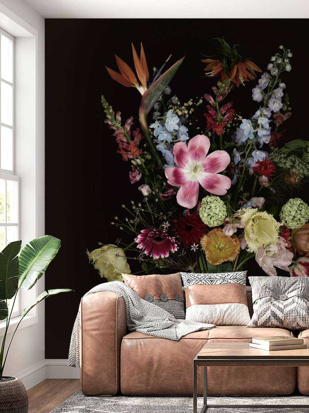 Stilleben med blommor