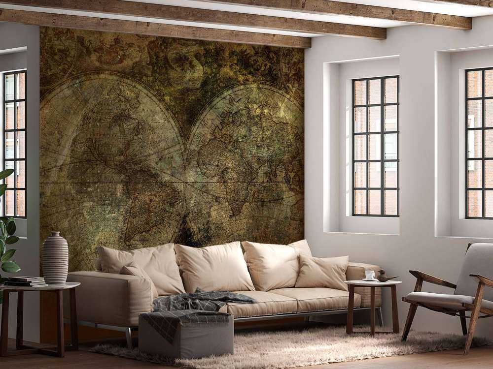 Gammal världskarta