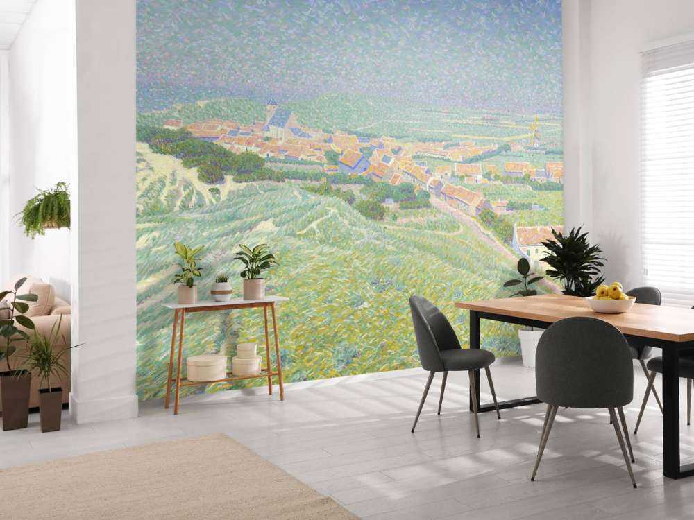 Udsigt over landsbyen Zoutelande