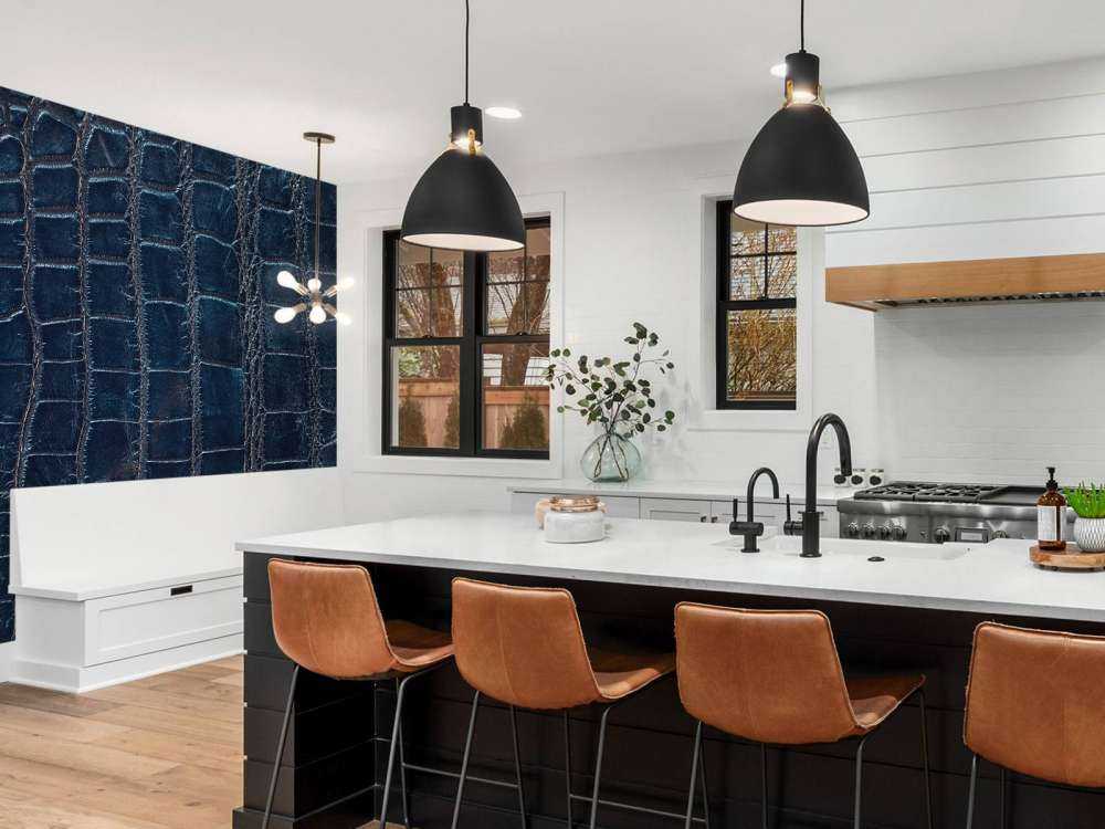 Skinnende krokodilleskind