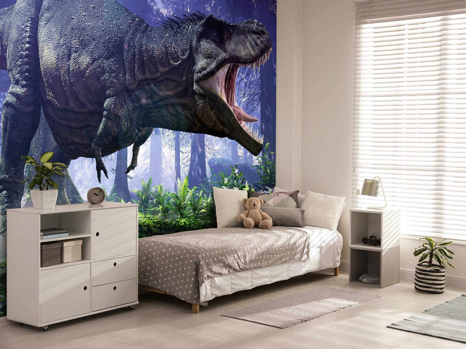 Tyrannosaurus Rex ved søen