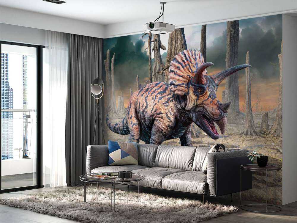 Torosaurus i et øde område