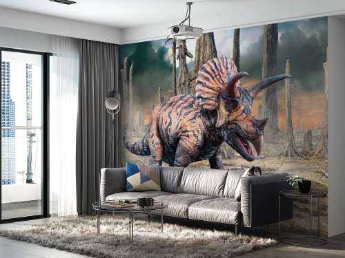 Torosaurus i et øde område