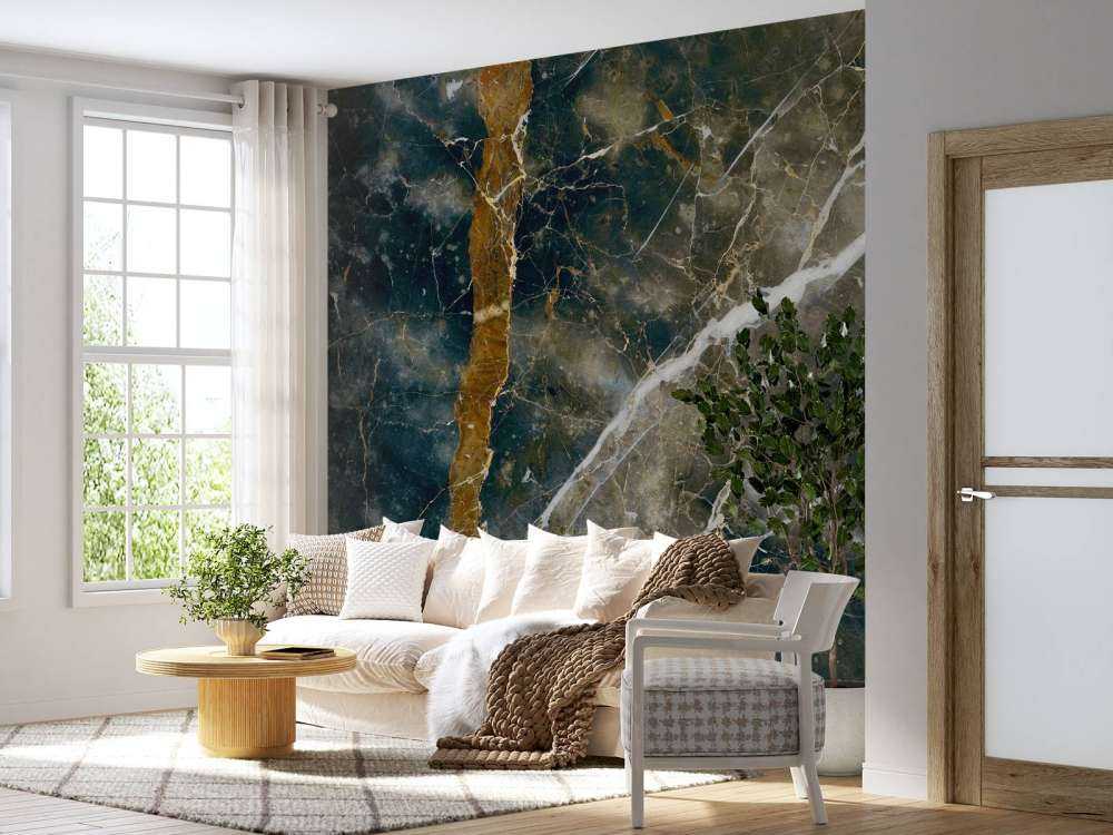 Marmor med skystruktur