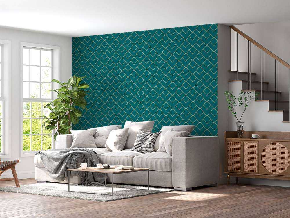 Art deco firkanter