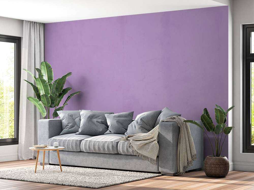 Pastell-lilla beton