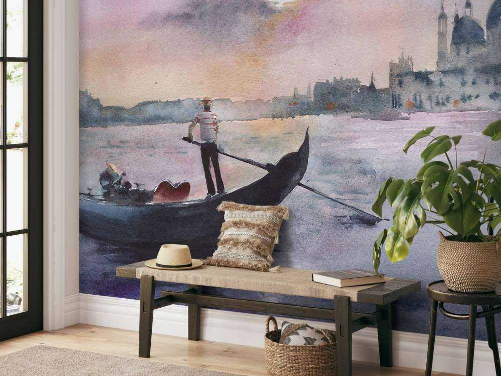 Venetië in waterverf