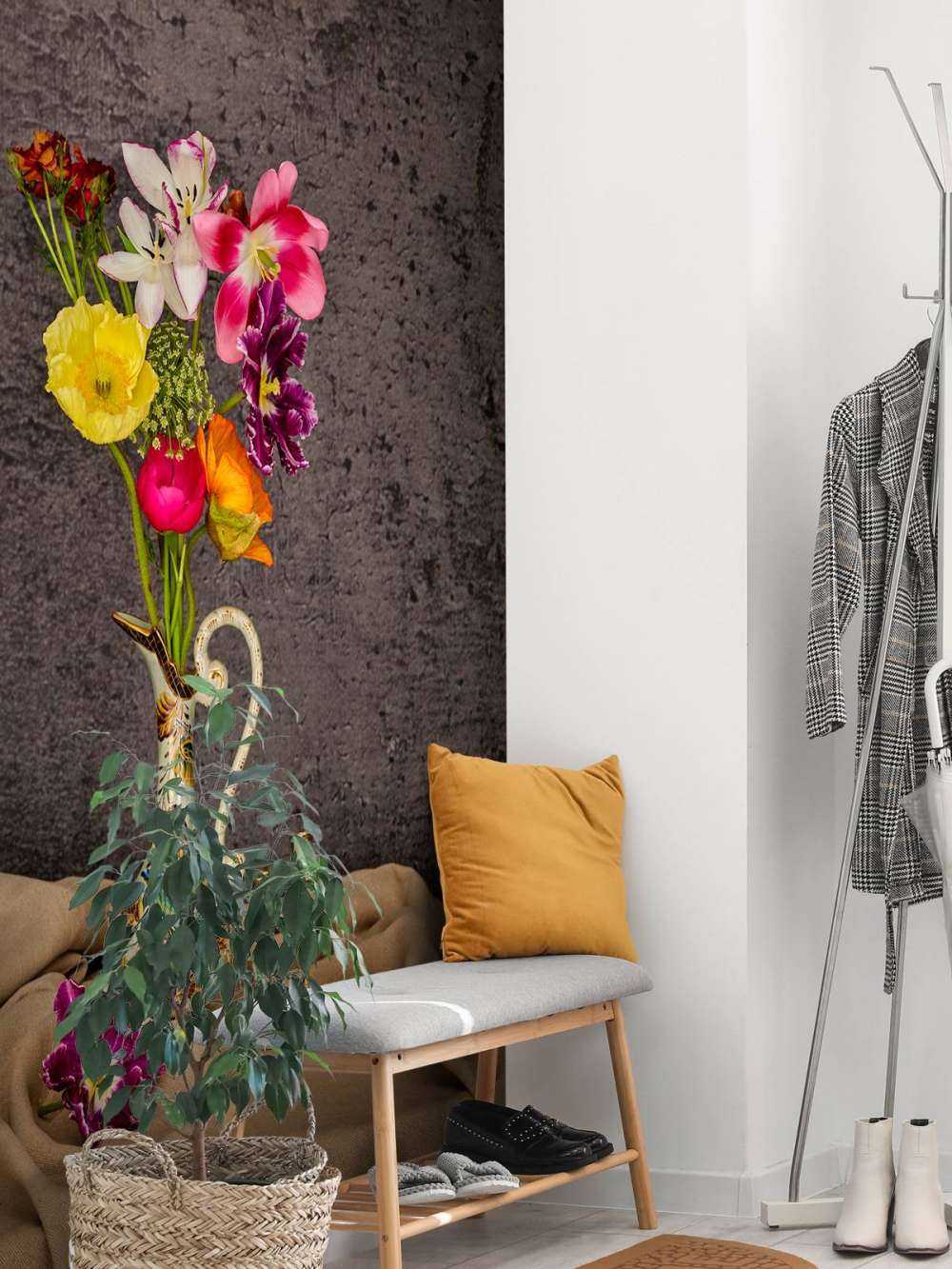 Blomster i klassisk vase