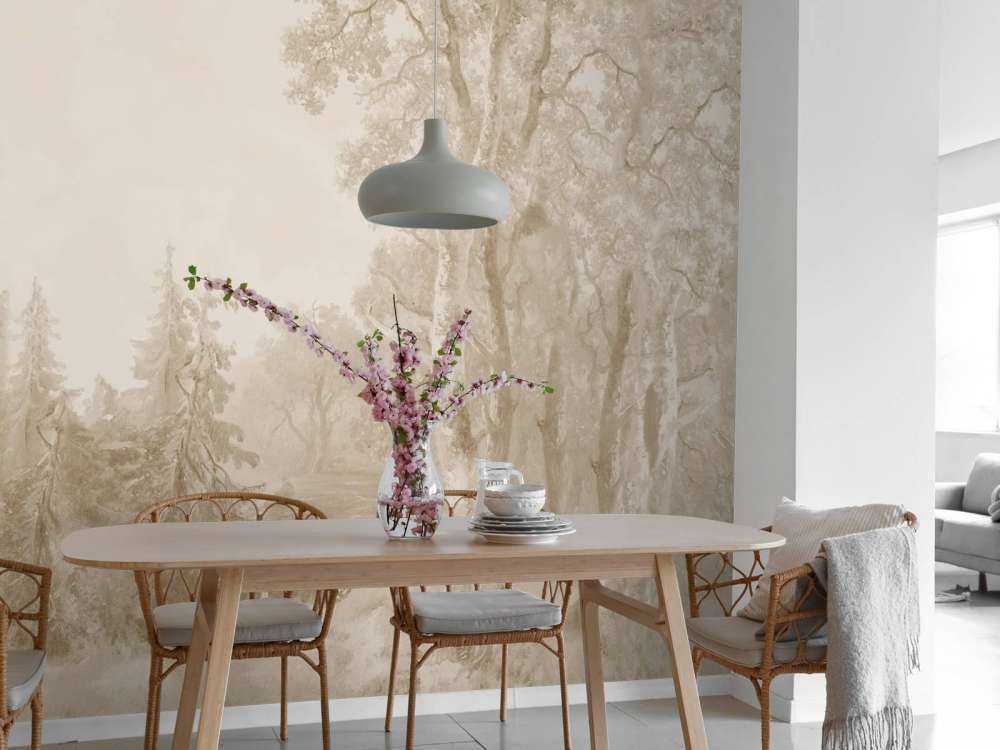 Skovlandskab Beige #2