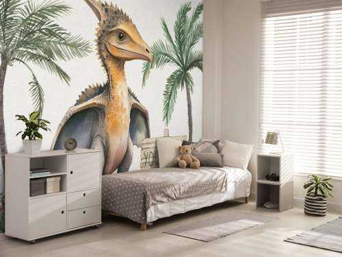 Baby pteranodon i junglen