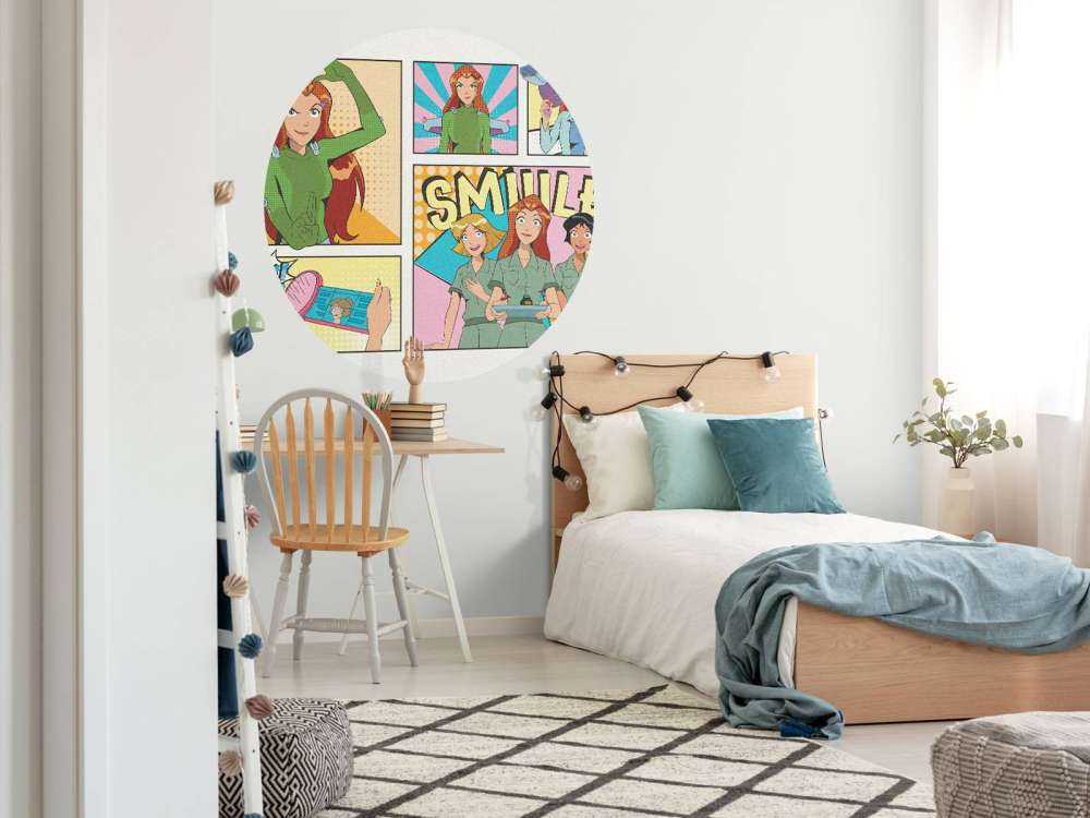 Tegneserieheltinder i aktion