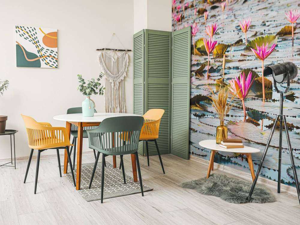 Hav af lotusblomster