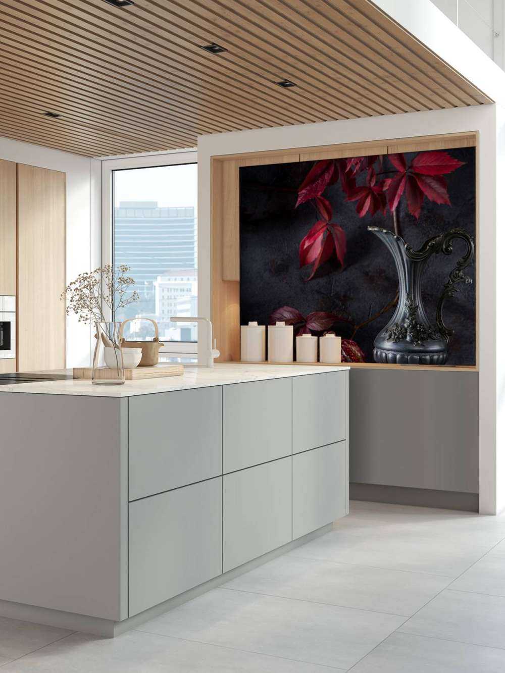 Kan rødvin og rød frugt