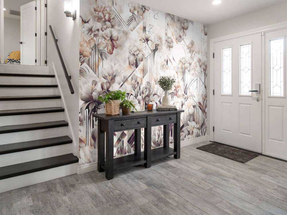 Kæmpe akvarel iris sepia