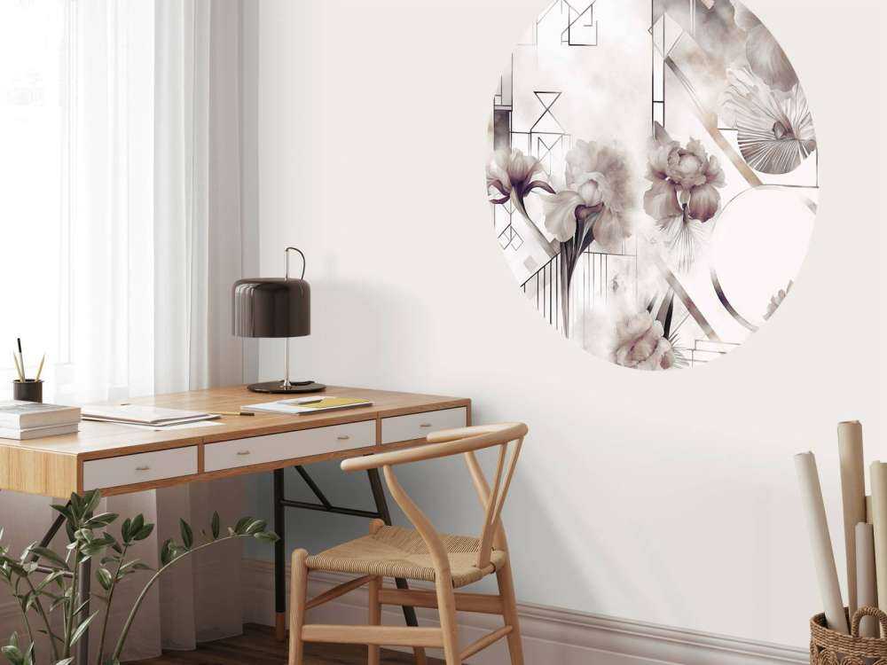 Akvarelle Geometri Brun