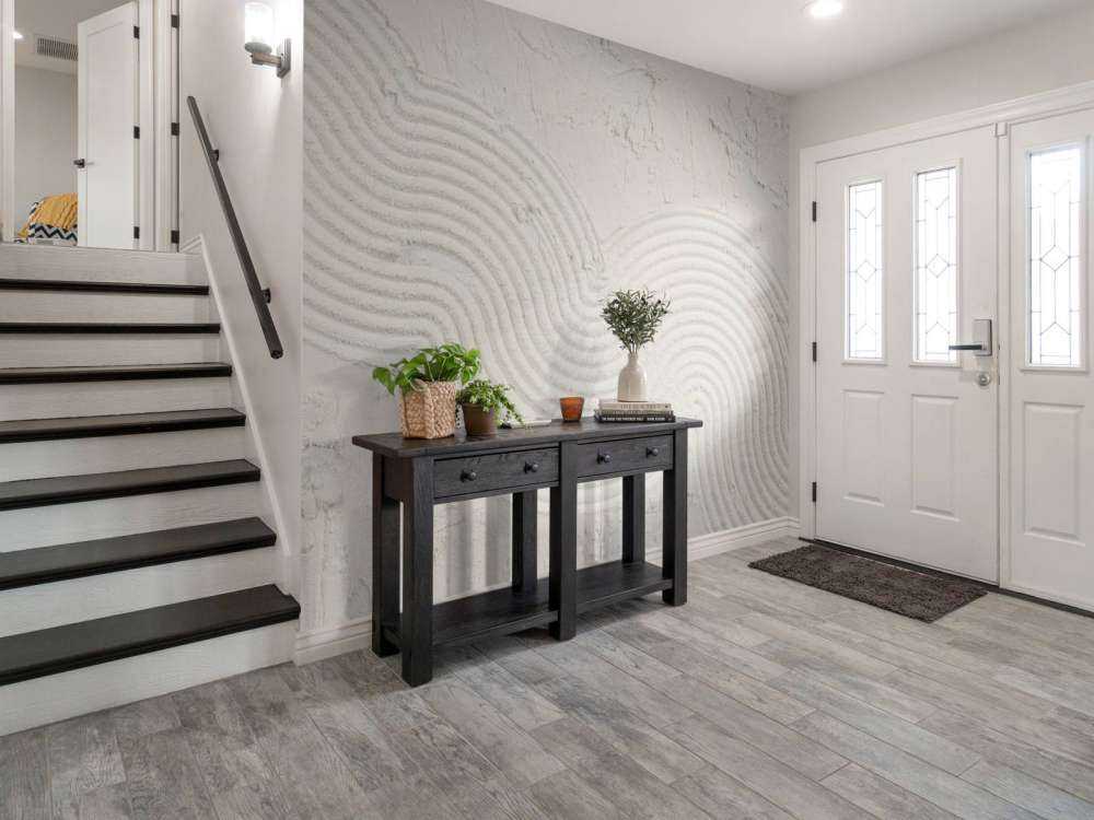 Organiska linjer och strukturer i naturvitt