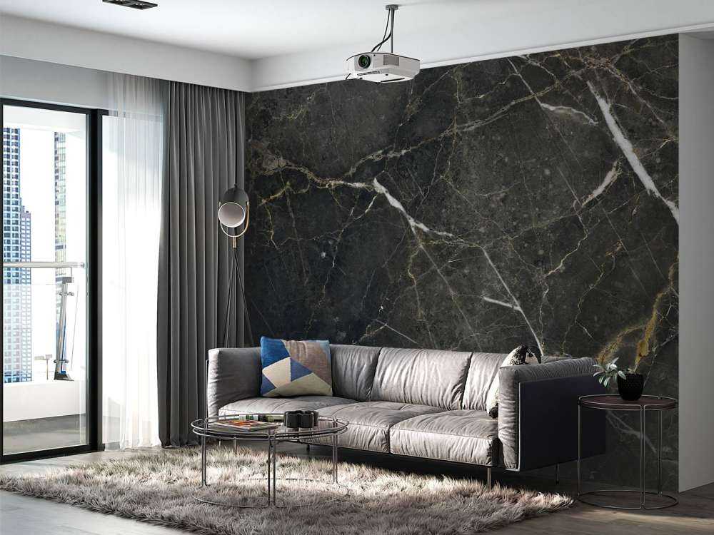 Marmor med linjestruktur