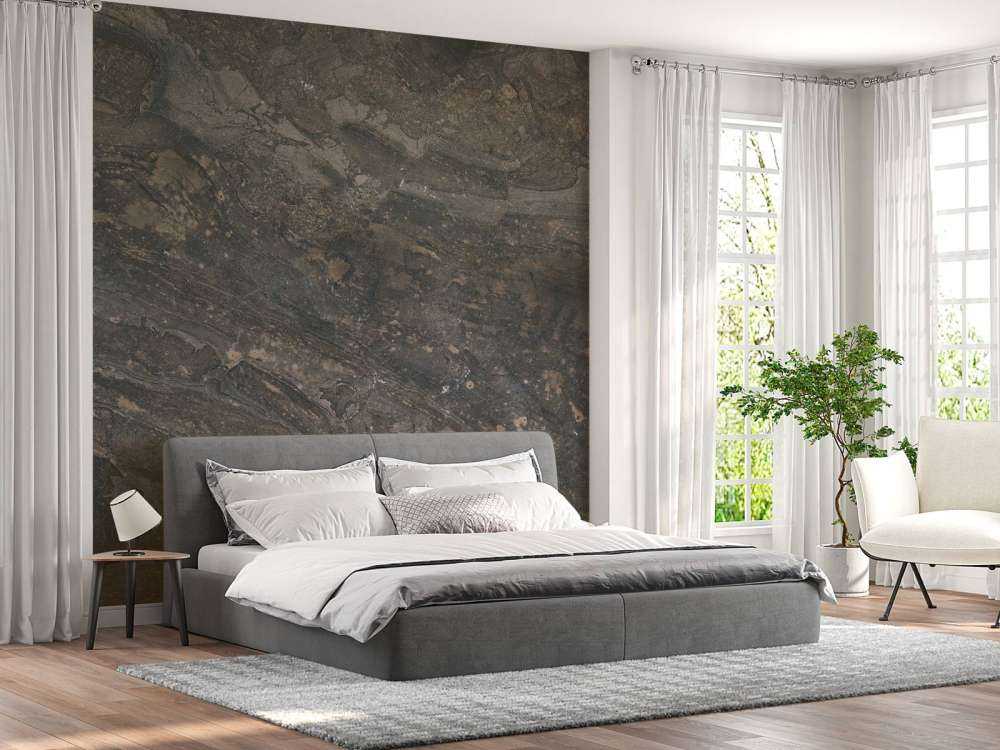 Marmor med grå sandton