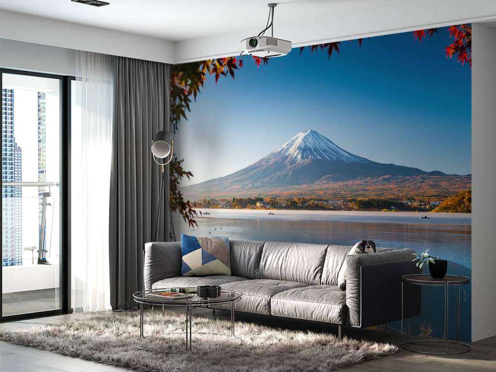 Mount Fuji på eftermiddagen