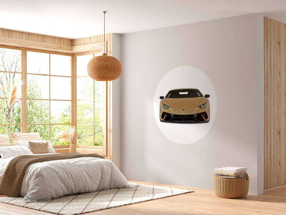 Lamborghini Huracán - Framsida, vit