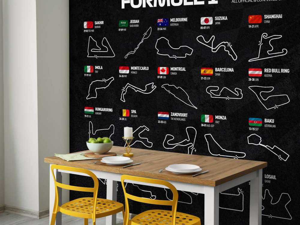Formel 1 2024 - Datum karta
